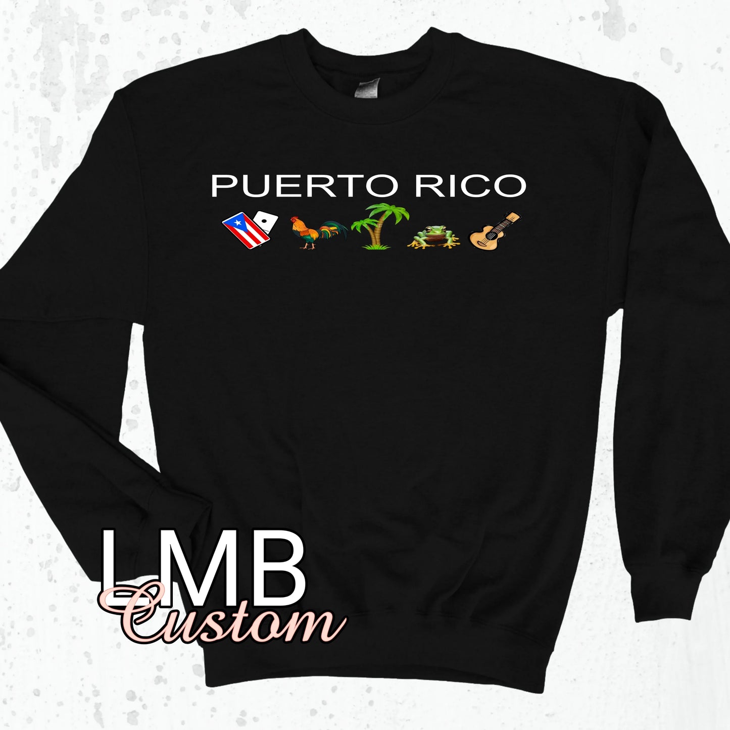 Puerto Rico Adult Sweatshirt - Lil Mz Bowtique