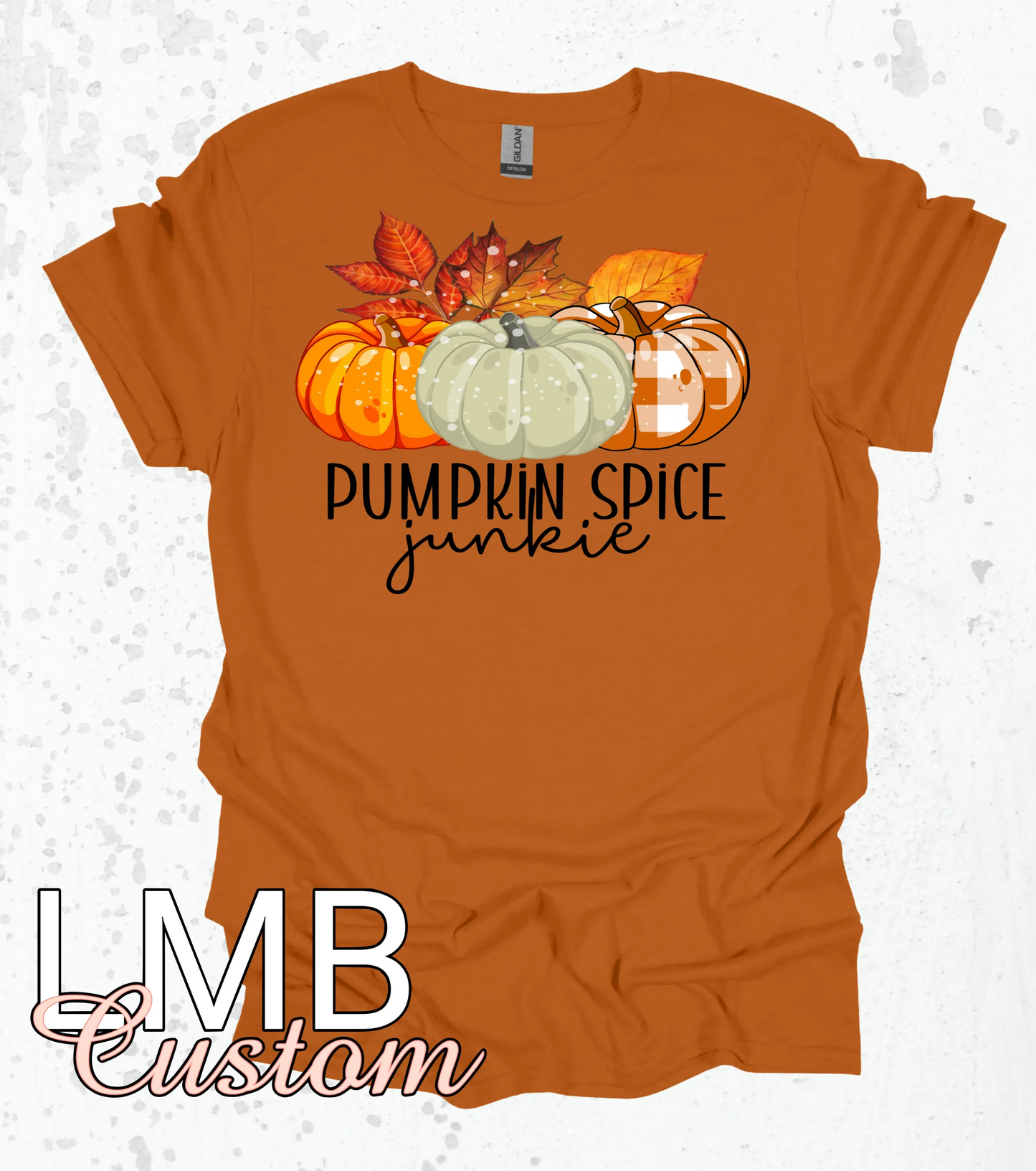Pumpkin Spice Junkie T-shirt - Lil Mz Bowtique