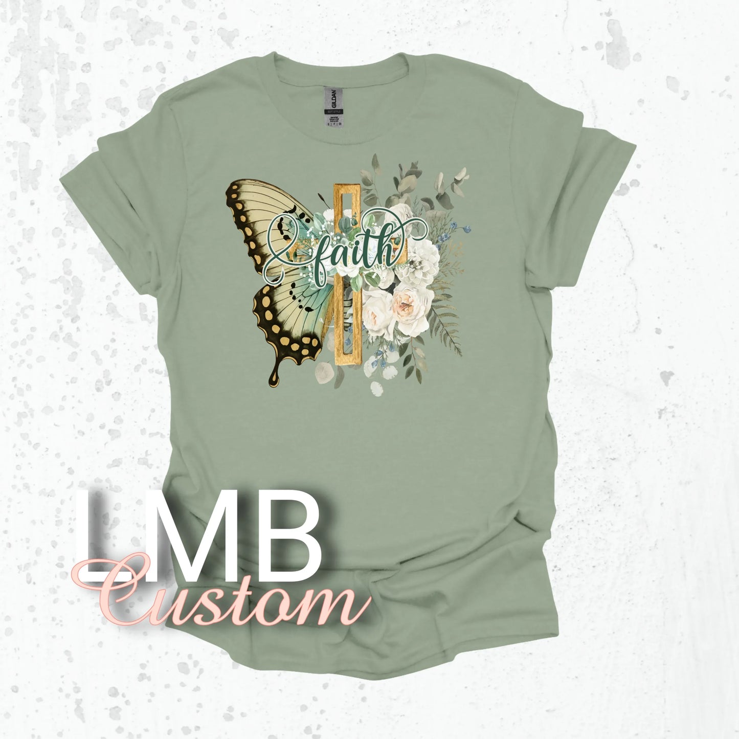 Butterfly Faith Shirt - Lil Mz Bowtique
