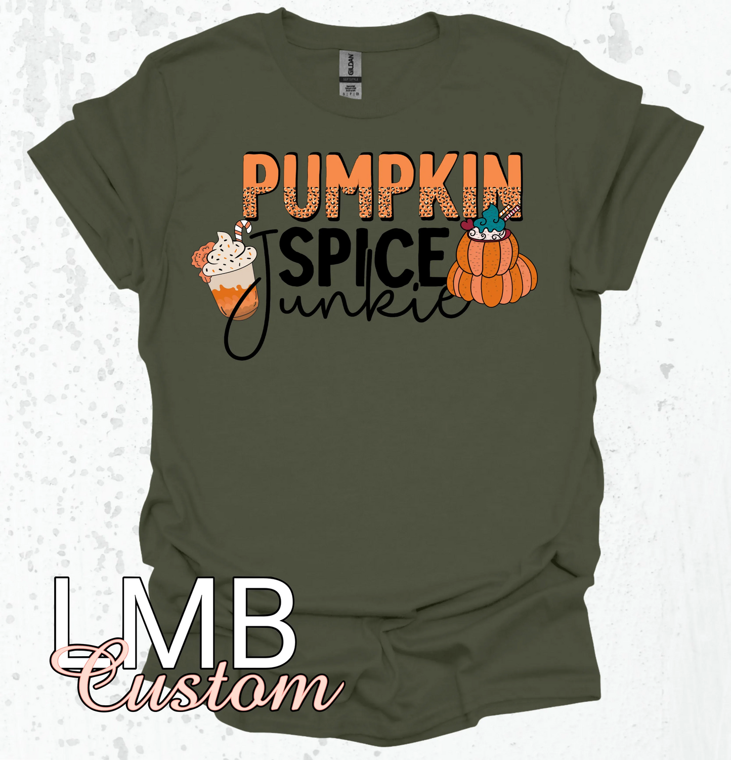 Pumpkin Spice Junkie T-shirt - Lil Mz Bowtique