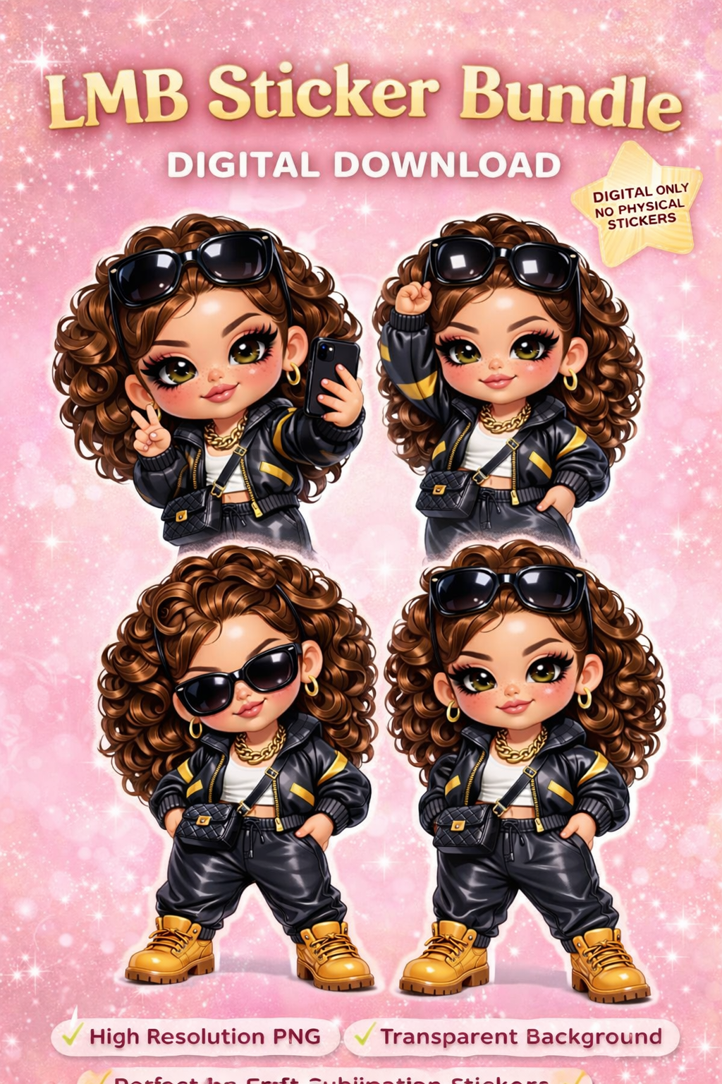 Instant Digital Clipart, Stickers & Graphics Downloads