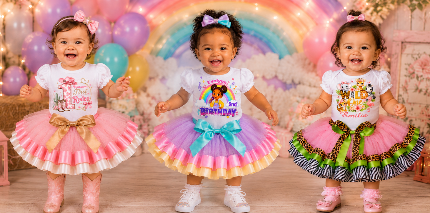 Birthday Tutu Outfits for Girls