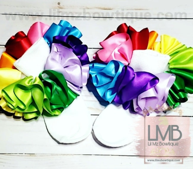 Detachable ruffle tutu socks image 3