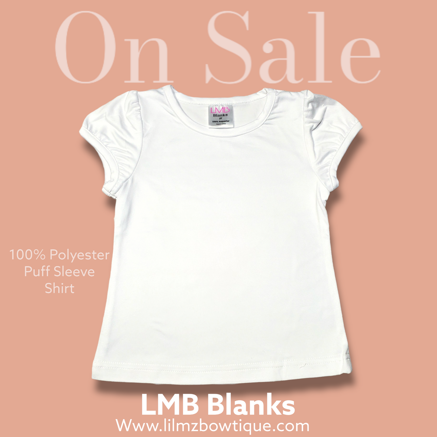 RTS 100% Polyester Puff Sleeve Shirt (Now Available)  image 1