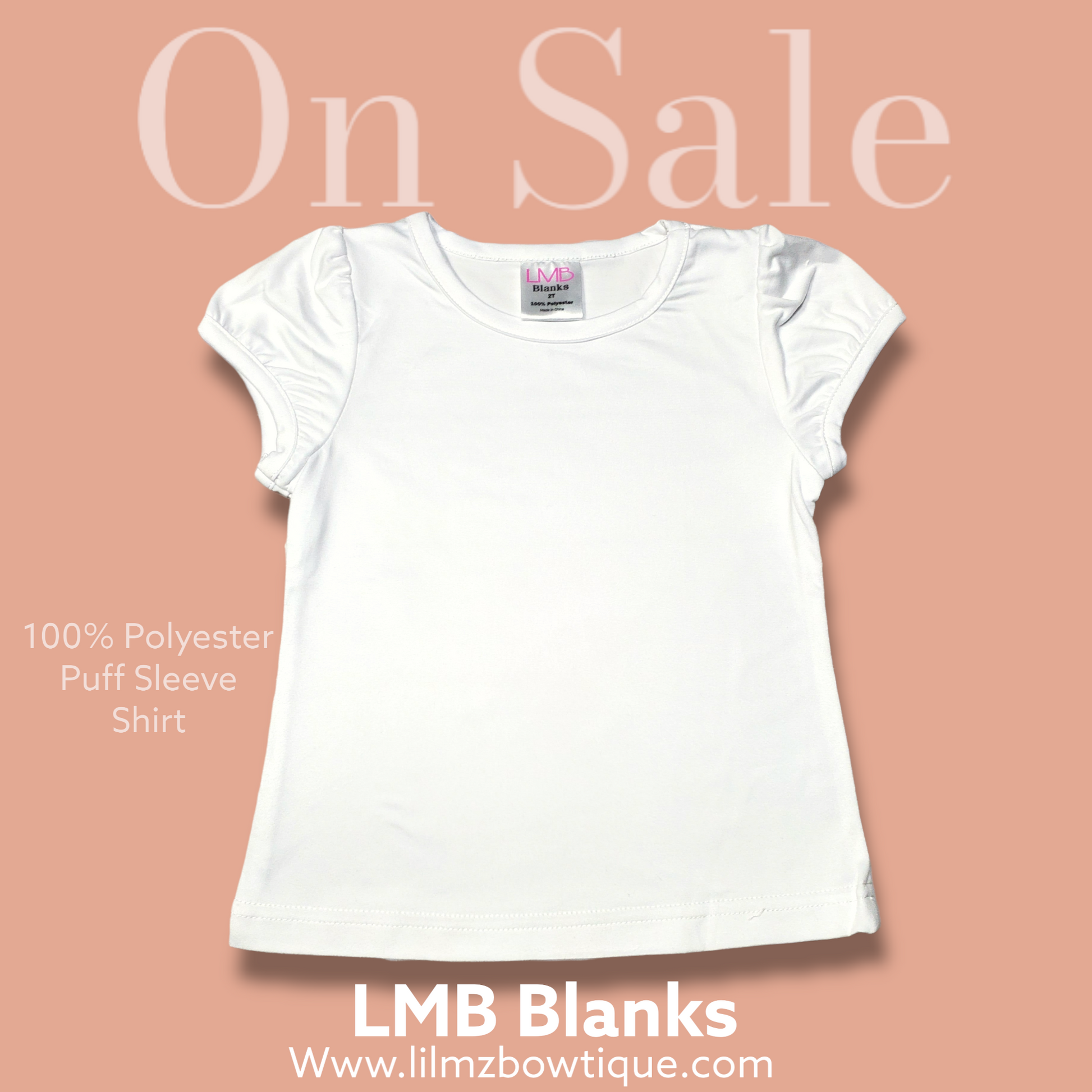 RTS 100% Polyester Puff Sleeve Shirt (Now Available)  image 1