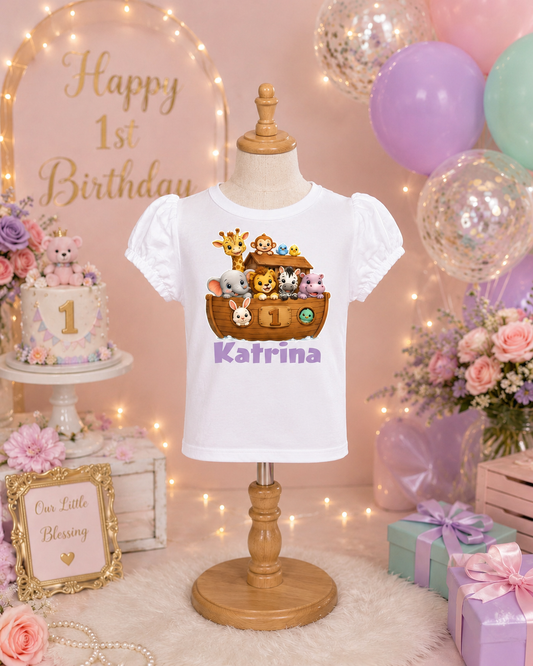Noah's Ark Birthday Shirt