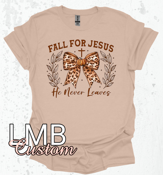 Fall For Jesus Shirt
