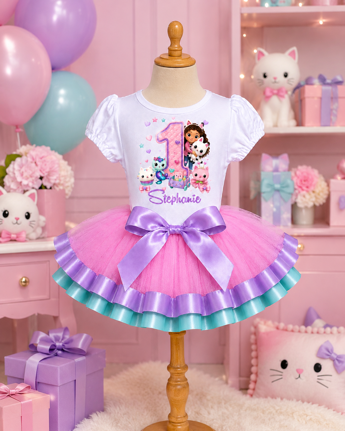 Gabby Dollhouse Tutu Outfit