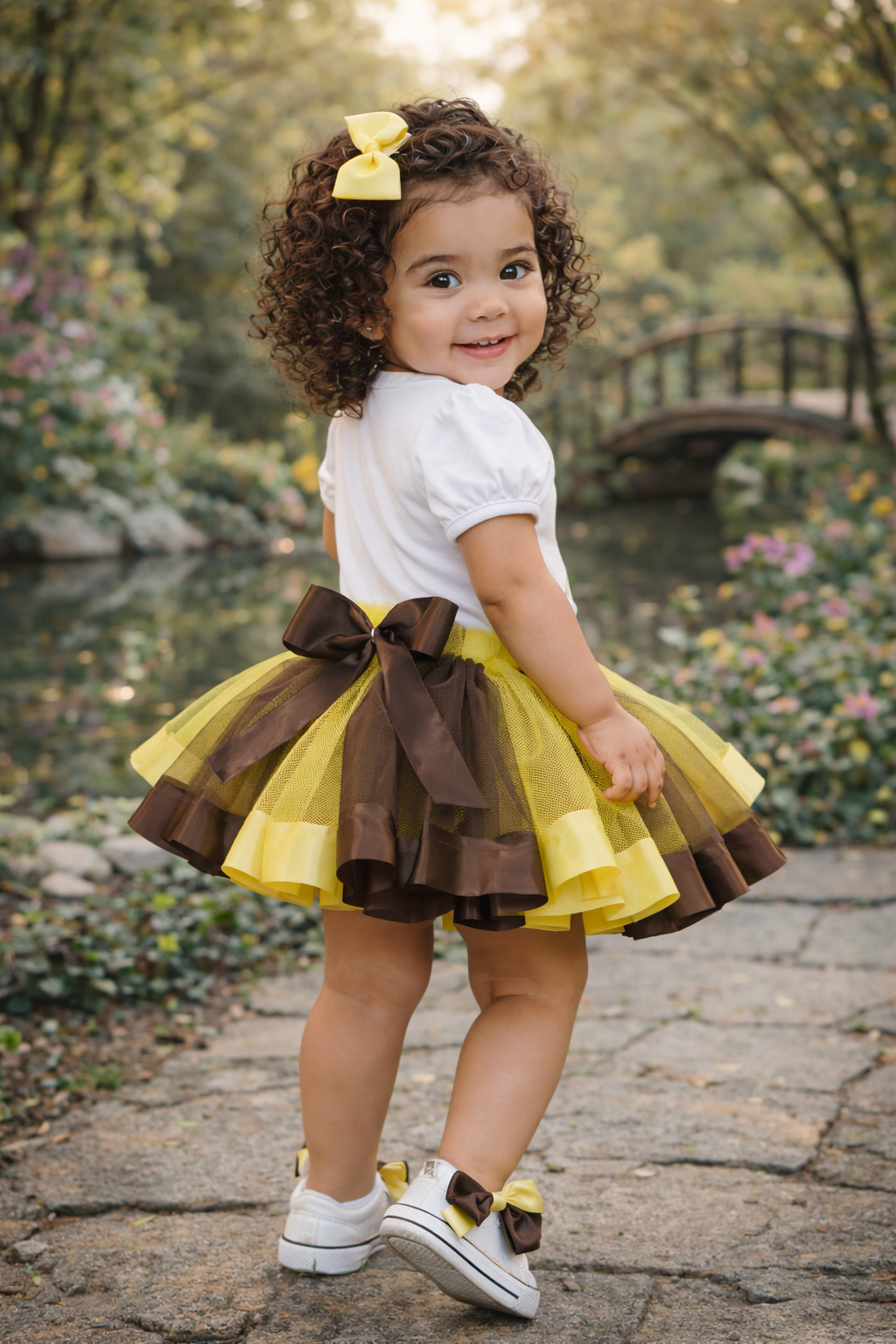 Giraffe Theme Tutu Outfit