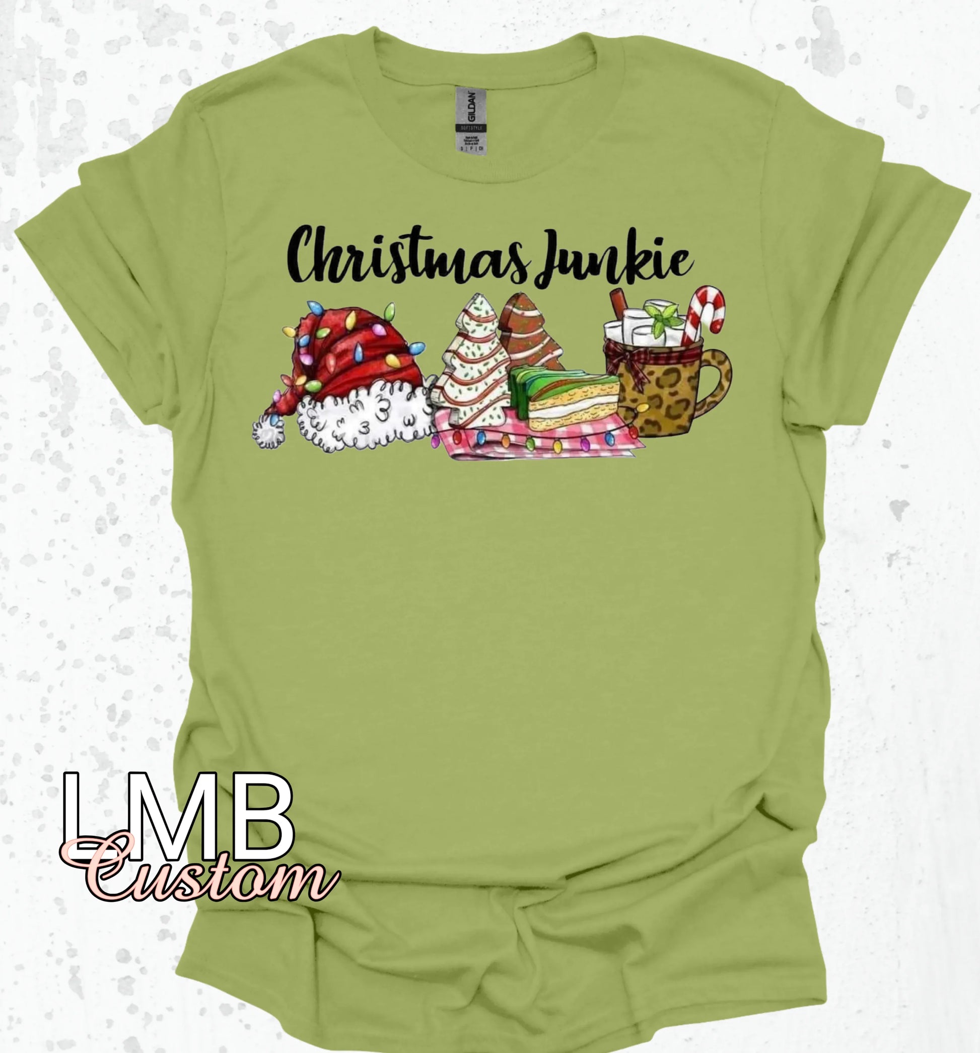Christmas Junkie Shirt - Lil Mz Bowtique