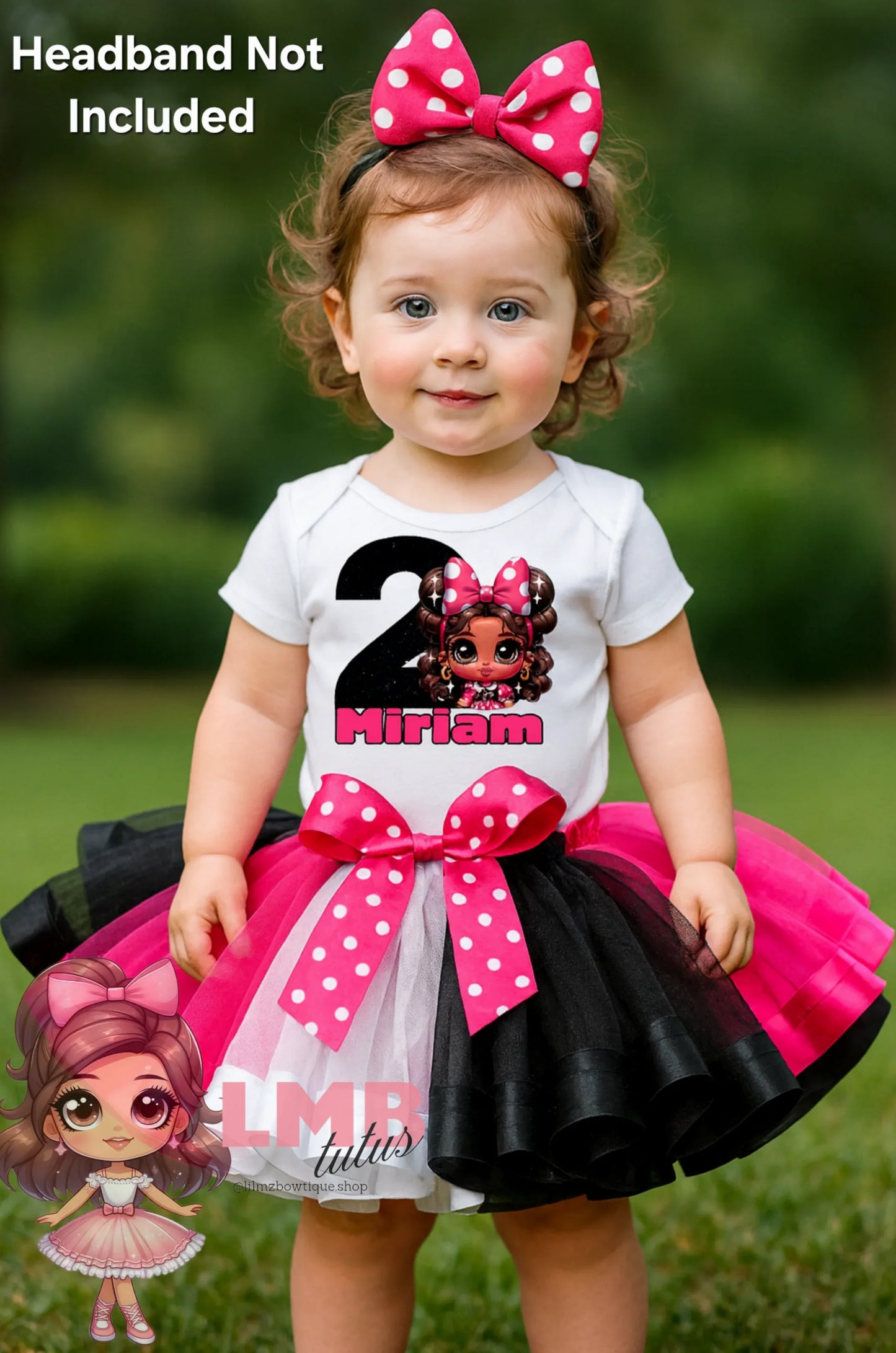 Minnie inspired tutu outfit - Lil Mz Bowtique