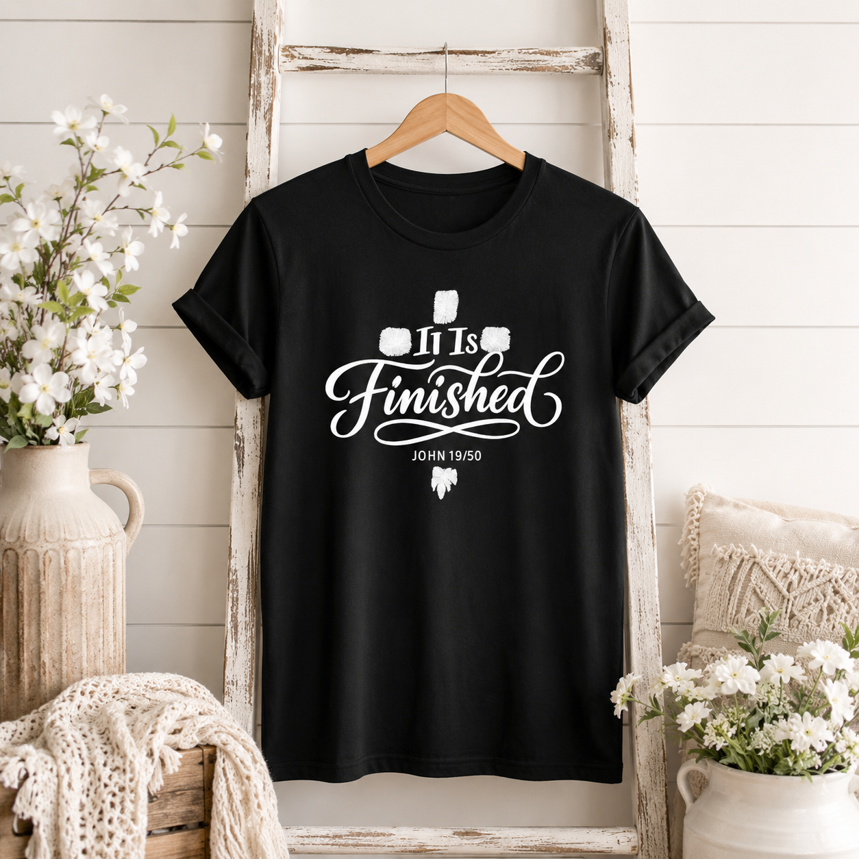 “It Is Finished” — John 19:30 Christian Tee