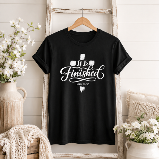 “It Is Finished” — John 19:30 Christian Tee