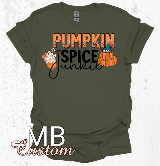 Pumpkin Spice Junkie T-shirt