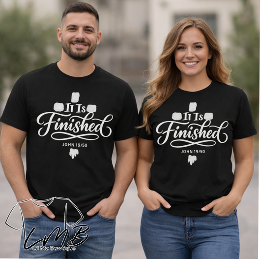 “It Is Finished” — John 19:30 Christian Tee